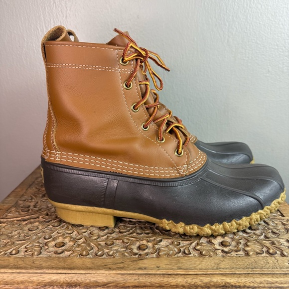 L.L. Bean Women’s Brown Bean Boots  Sz 11 - Picture 3 of 7